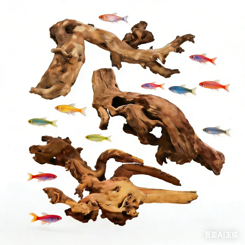 Aquarium Planted Tree - Натуральный коряга для декора аквариума, украшение