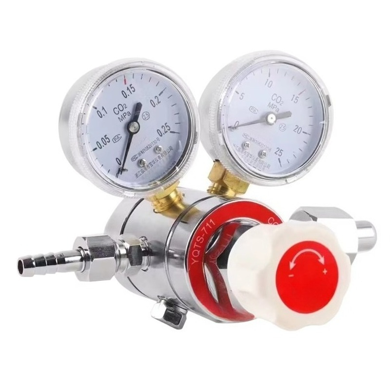 Co2 Regulator Dual Stage - Двухступенчатый регулятор давления CO2 с двумя