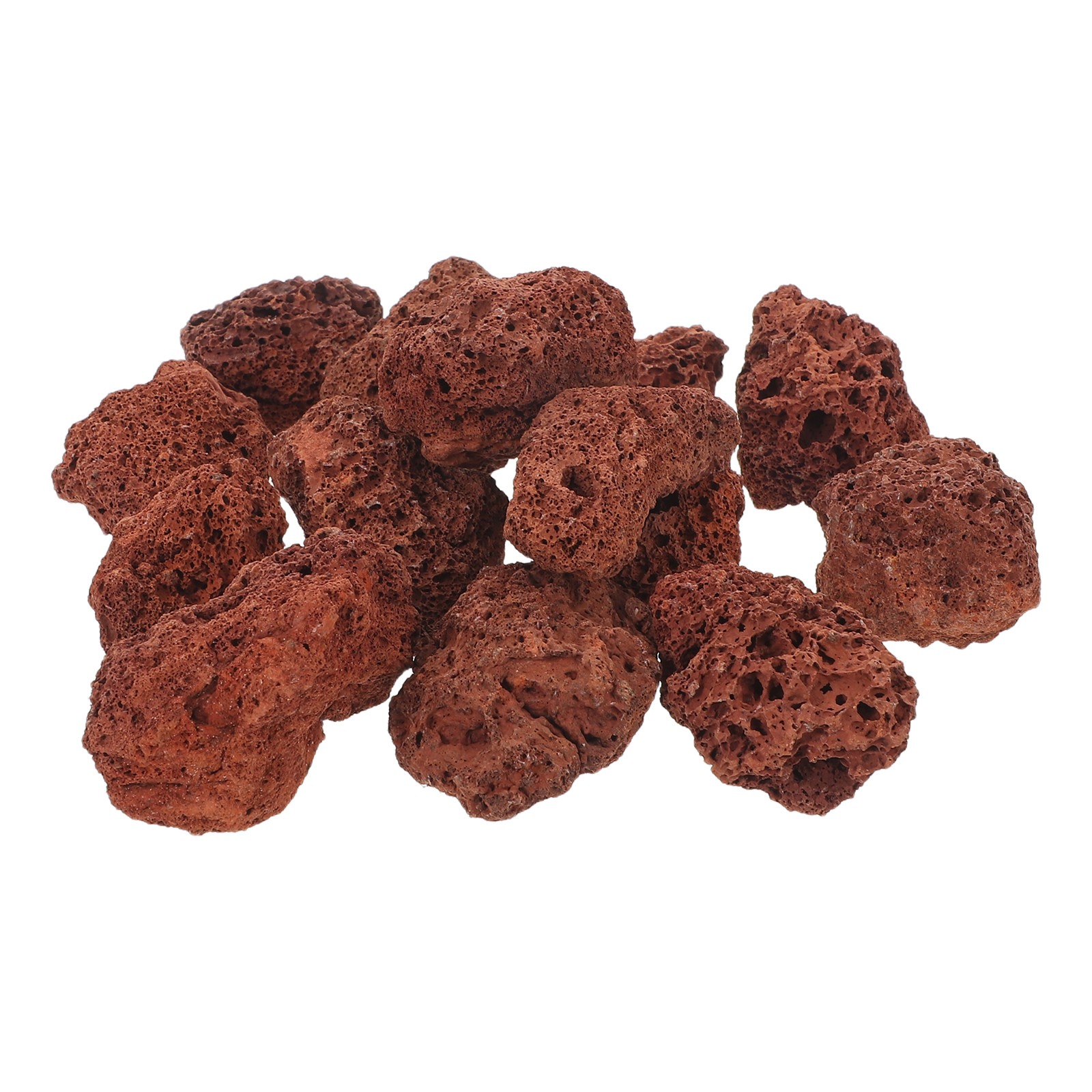 Aquarium Planted Soil - 1 упаковка крупных красных вулканических камней,