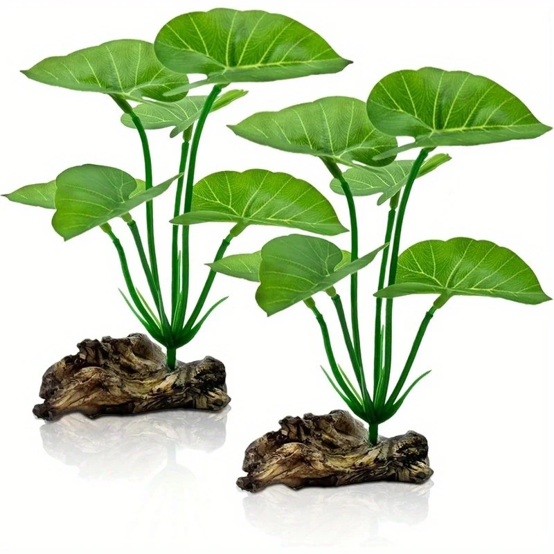 Aquarium Planted Tree - 1 шт. искусственные аквариумные растения, реалистичные