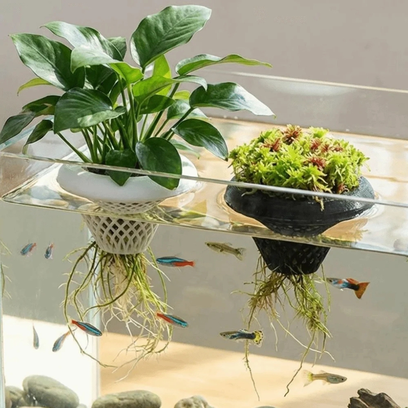 Planted Aquarium Jar - Плавающий горшок для аквариумных растений, 3D-держатель
