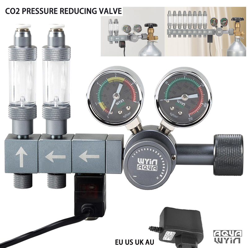 Co2 Regulator Dual Stage - Регулятор давления CO2 для аквариума DIY,