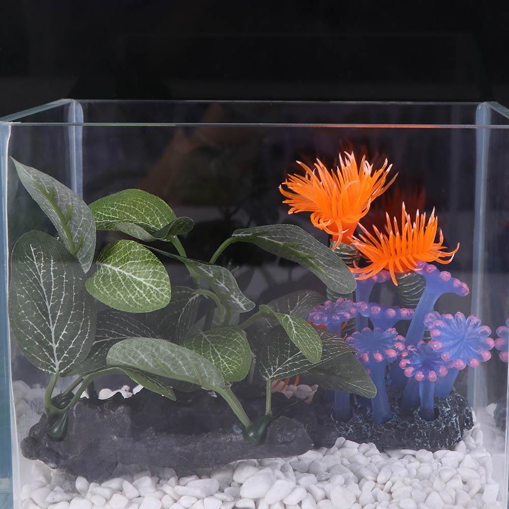 Planted Aquarium Jar - Реалистичные искусственные растения из шелка для