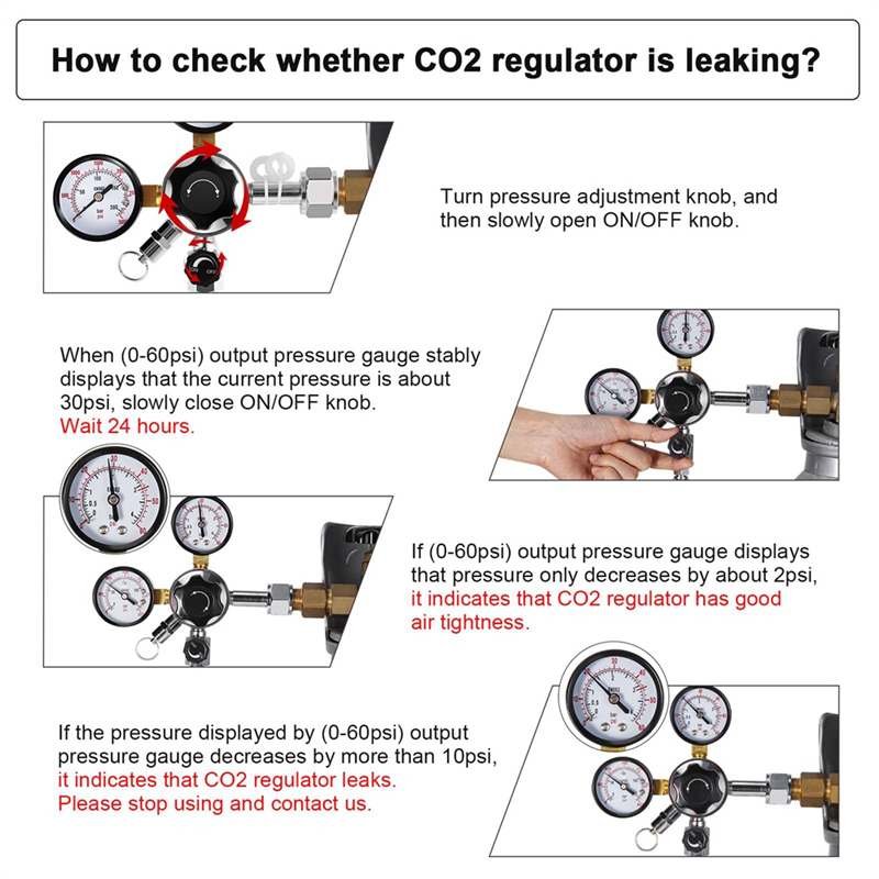 Регулятор бочонка CGA-320, дву – обзор и цена Co2 Regulator Dual Stage