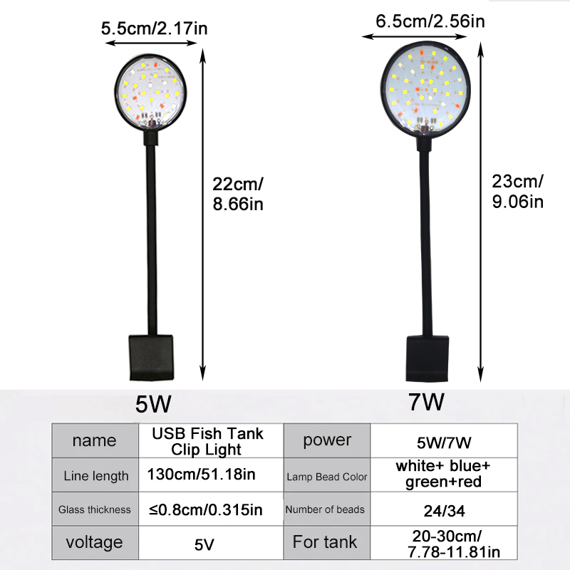 USB светодиодная лампа для акв – обзор и цена Planted Aquarium Pendant Light