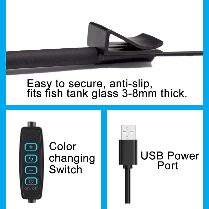 USB светодиодная лампа для акв – обзор и цена Planted Aquarium Pendant Light