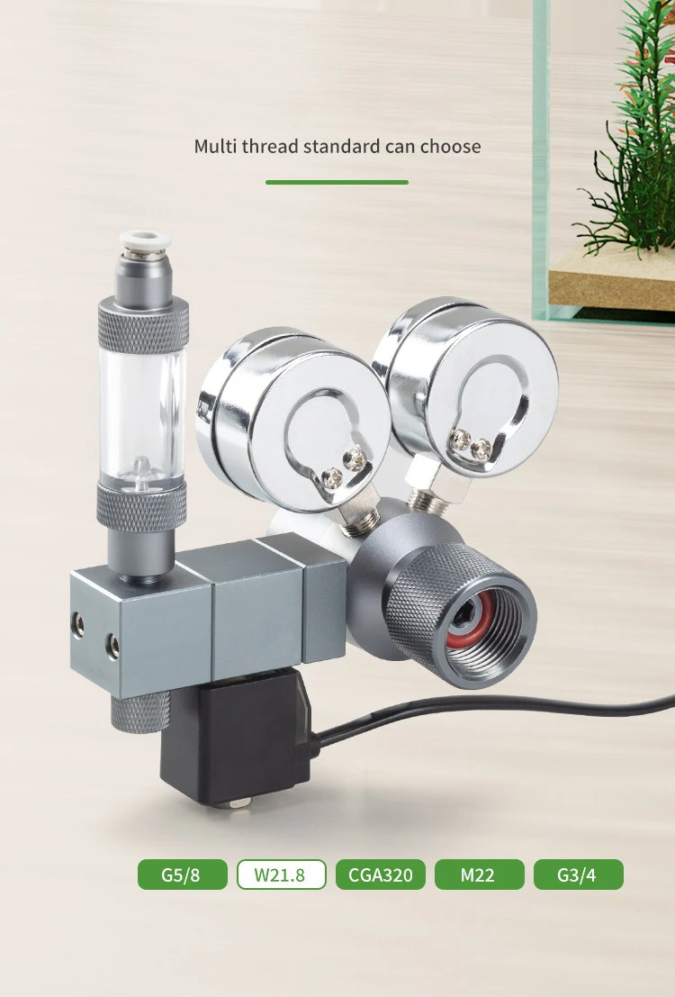 Регулятор CO2 для аквариума с  – обзор и цена Co2 Regulator Dual Stage
