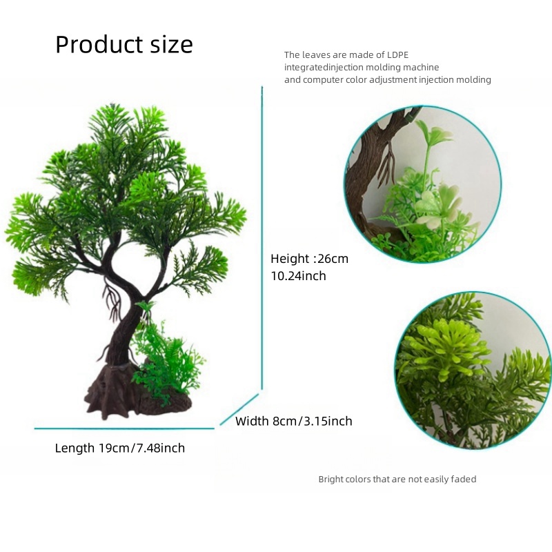 Аквариум «сделай сам», искусст – обзор и цена Aquarium Planted Tree