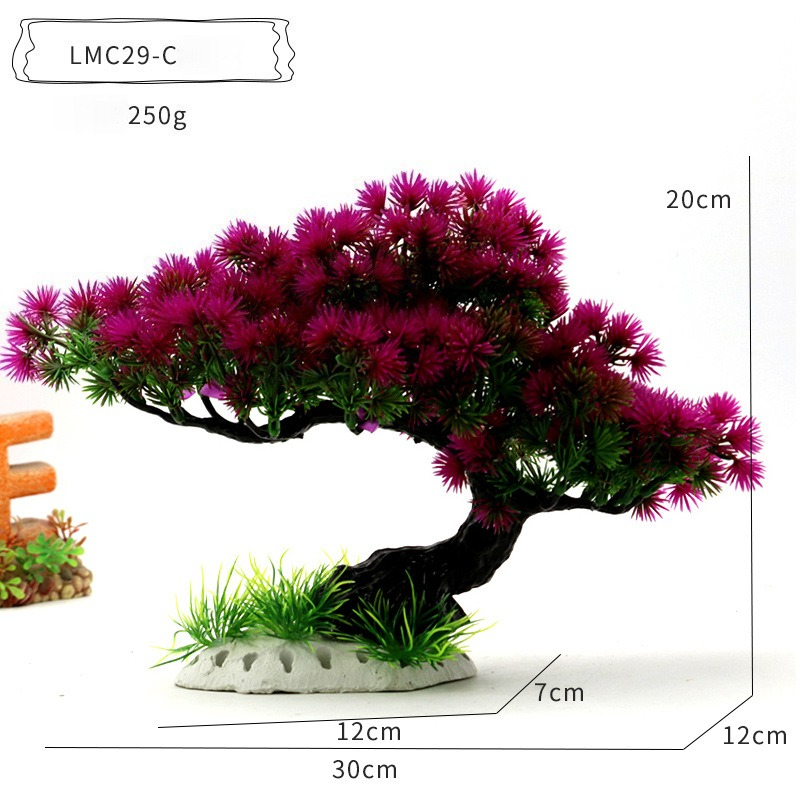 Пластиковые искусственные раст – обзор и цена Aquarium Planted Tree