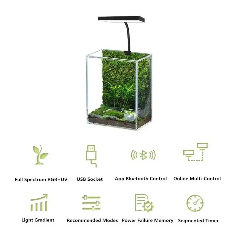 WEEK AQUA Mag Pro USB Нано-лам – обзор и цена Aquarium Plant Diseases