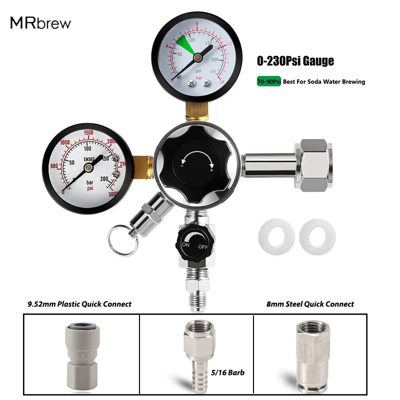 Регулятор CO2 с двойным маноме – обзор и цена Co2 Regulator Dual Stage