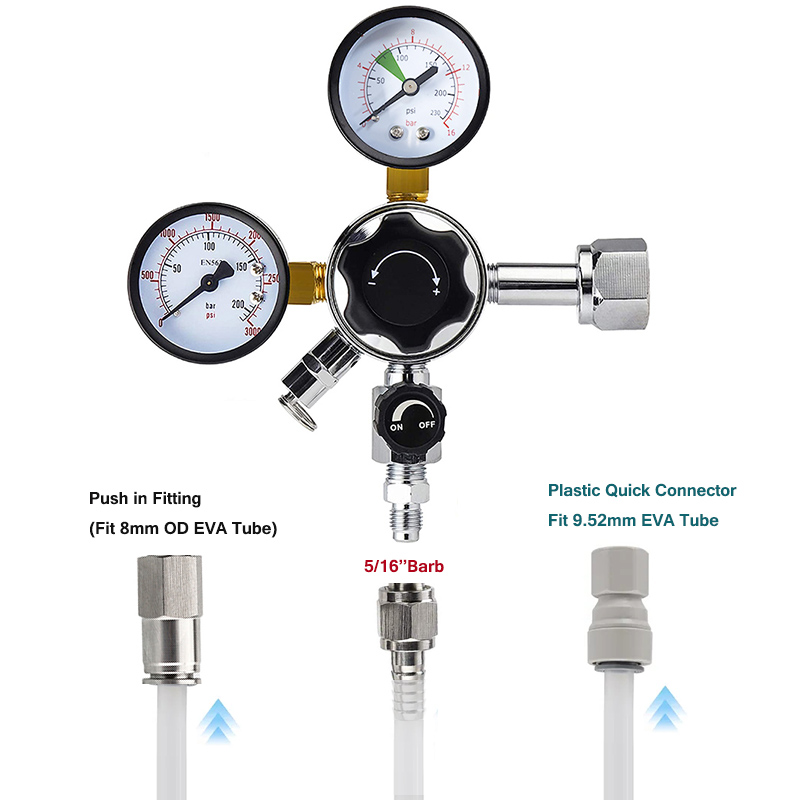 Регулятор CO2 с двойным маноме – обзор и цена Co2 Regulator Dual Stage