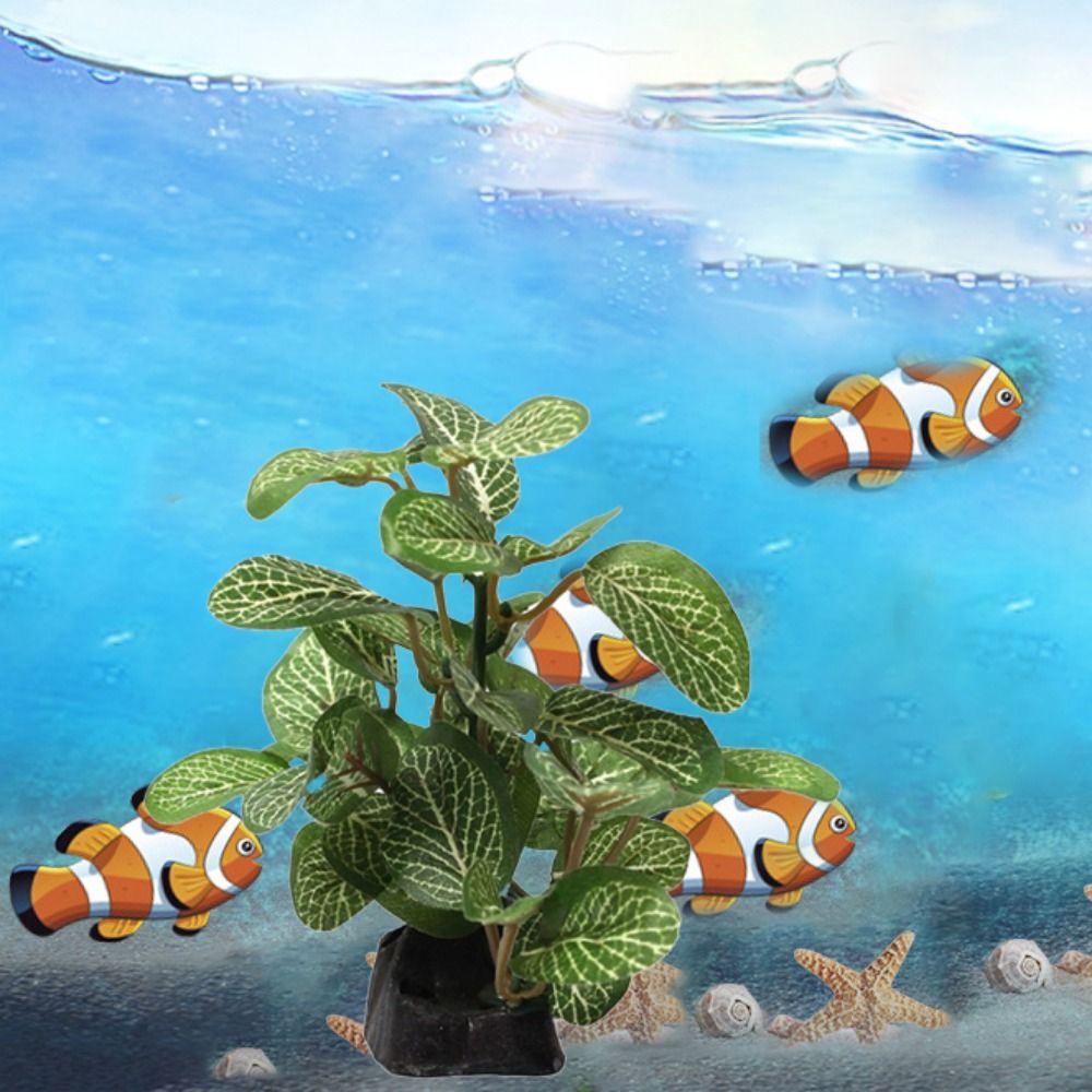 Декоративный шелковый реалисти – обзор и цена Planted Aquarium Jar