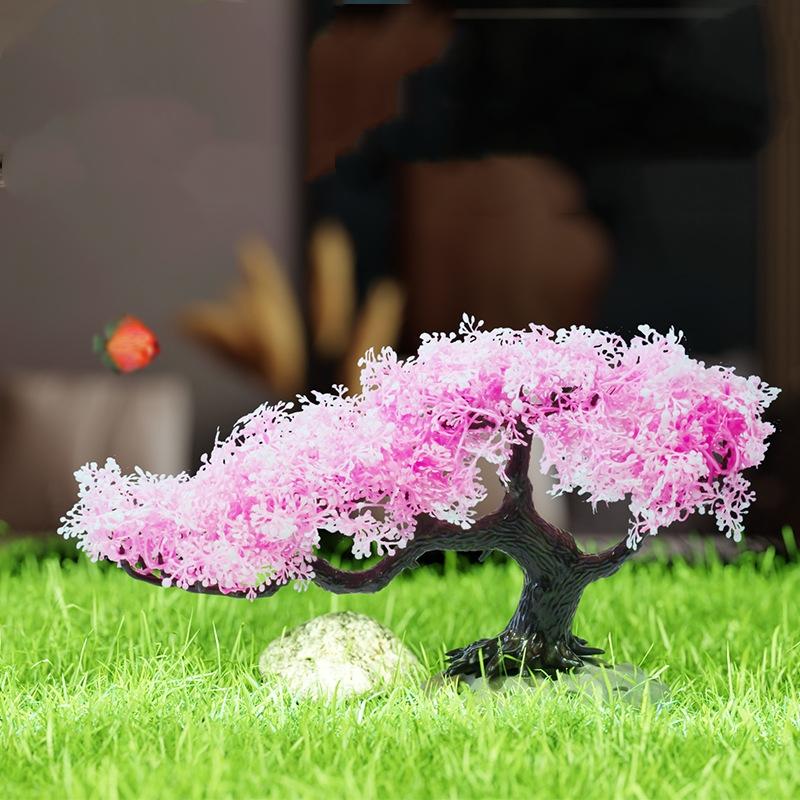 Искусственные пластиковые водн – обзор и цена Aquarium Planted Tree