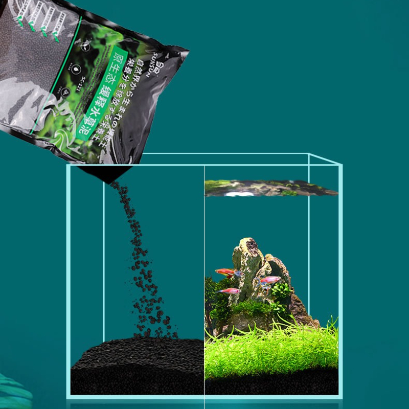 Грунт для аквариума SUNSUN - с – обзор и цена Aquarium Planted Soil